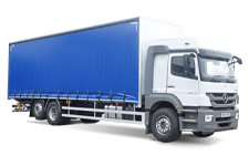 Van Rental Warrington - 26 Tonne Curtain Side Truck - Truck hire Warrington