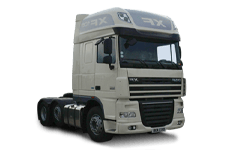 Van Rental Warrington - 44 Tonne Sleeper Truck - Truck hire Warrington