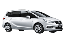 Van Rental Warrington - Vauxhall Zafira 7-Seater - Minibus hire Warrington